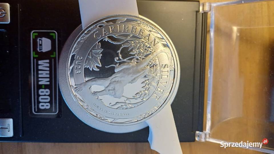 Caribbean Silver 2023 Zielona Małpa 1 oz uncja Bielsko-Biała