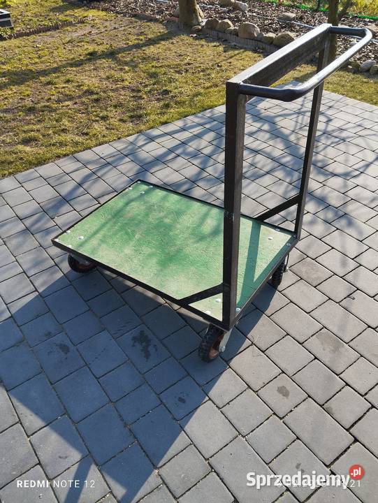 WÓZEK platformowy TRANSPORTOWY magazynowy 91x60 wielkopolskie Zagórów sprzedam