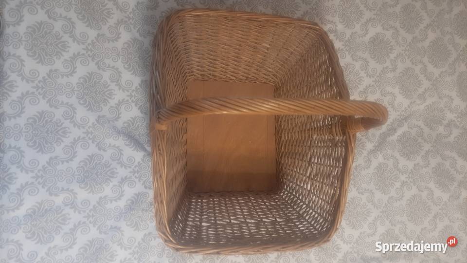 Kosz na drewno do kominka