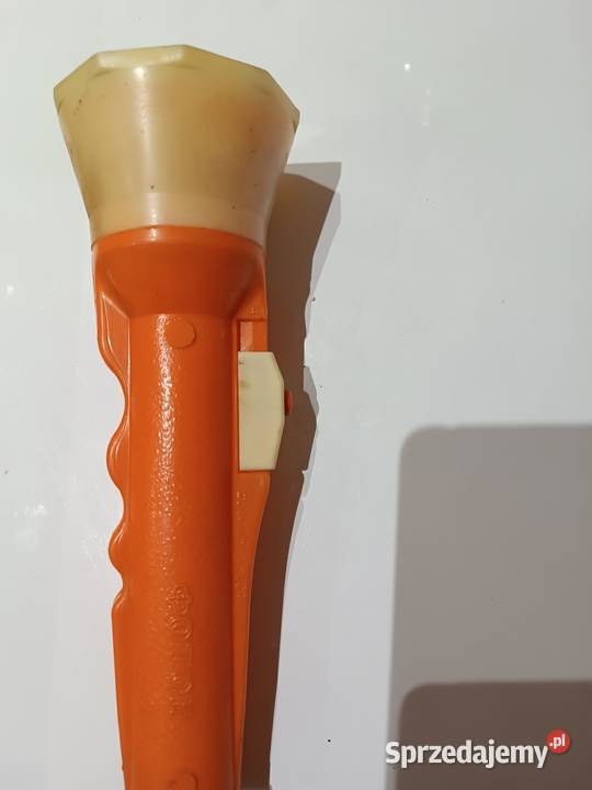 Latarka plastikowa stara prod ZSRR radziecka Bydgoszcz