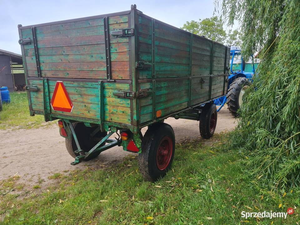 Przyczepa rolnicza wywrotka na dwie strony że Lubawa