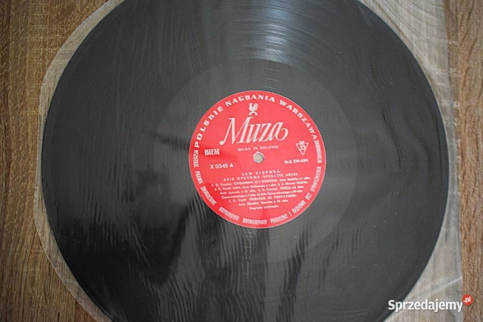 Jan Kiepura Arie operowe NIEUŻYWANA 1966 Płyty i kasety kujawsko-pomorskie Chełmno