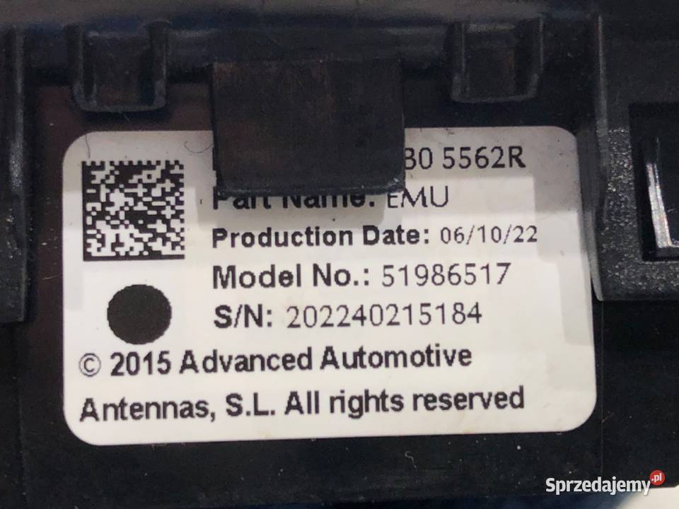 LAMPA SUFITOWA RENAULT CLIO V 969803518R sprzedam