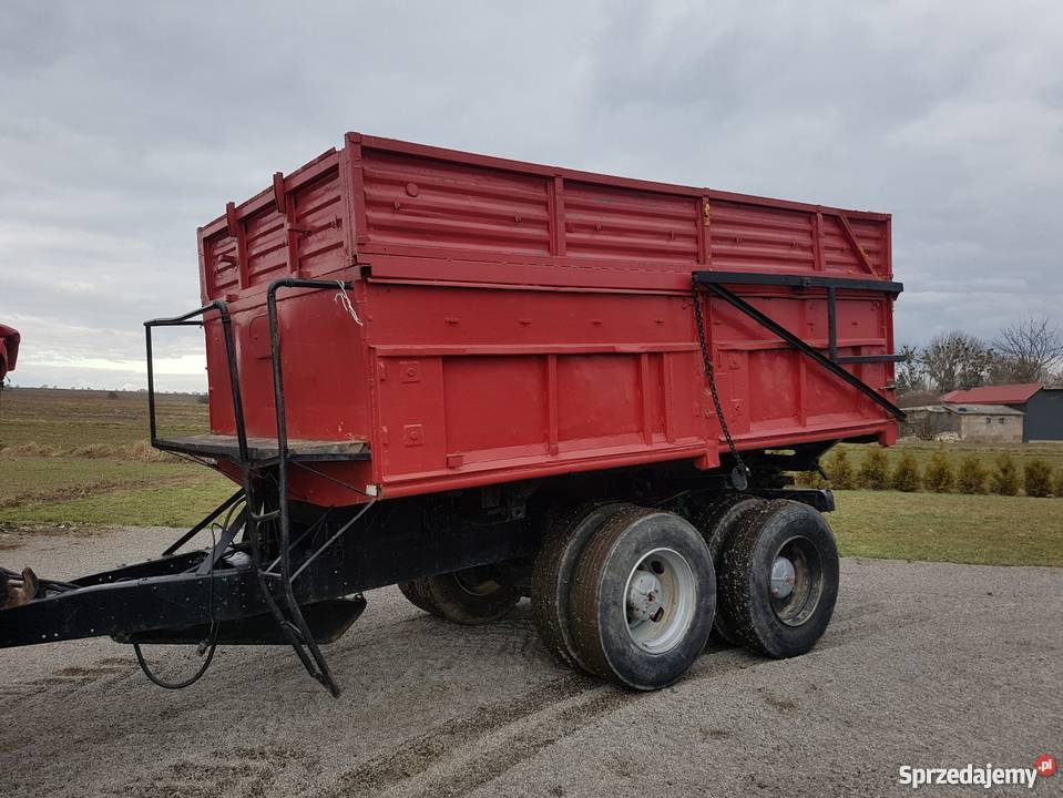 Przyczepa Tandem 10T Wywrotka Zarejestrowana Dragany sprzedam