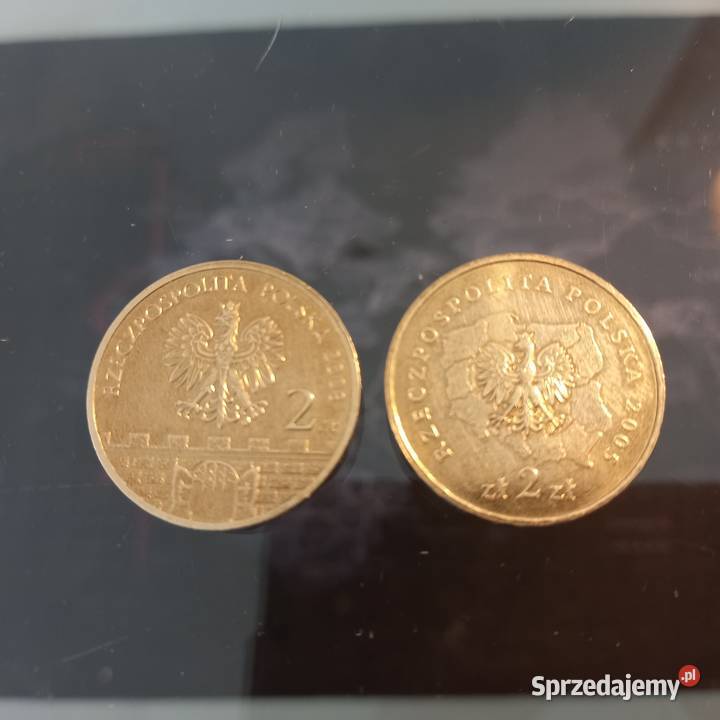 2 złote obiegowe okolicznościowe Konin 2008 Zemborzyce Podleśne