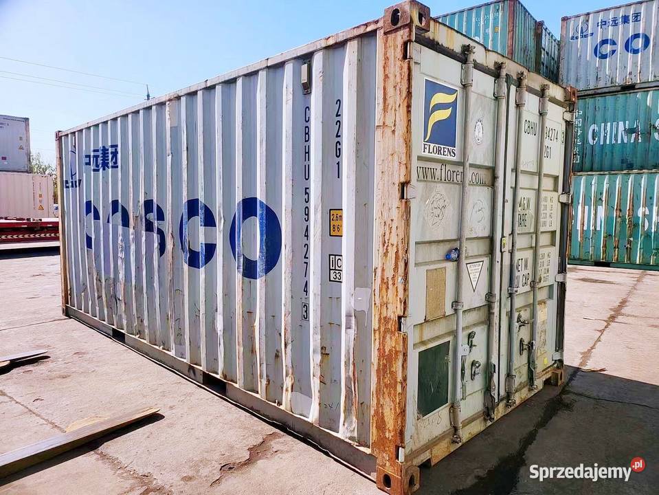 Kontener morski magazynowy 20DV 6 metrowy Bochnia