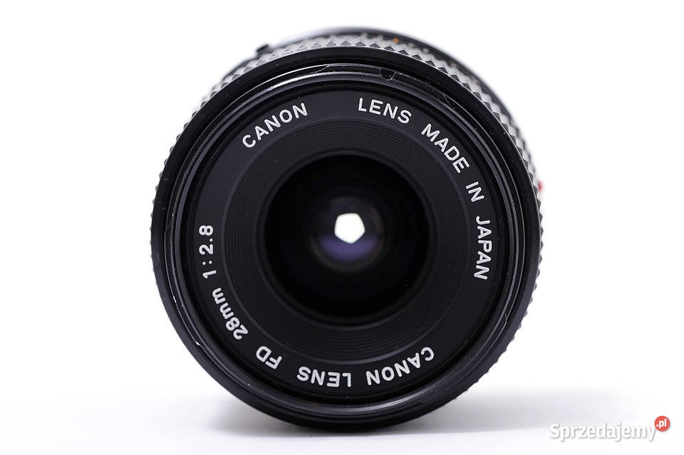 Obiektyw Canon FD 28mm f28 FD Wrocław