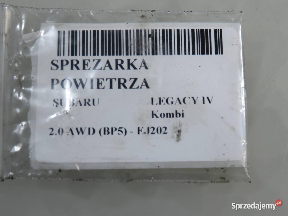 KOMPRESOR KLIMATYZACJI SUBARU LEGACY IV 20