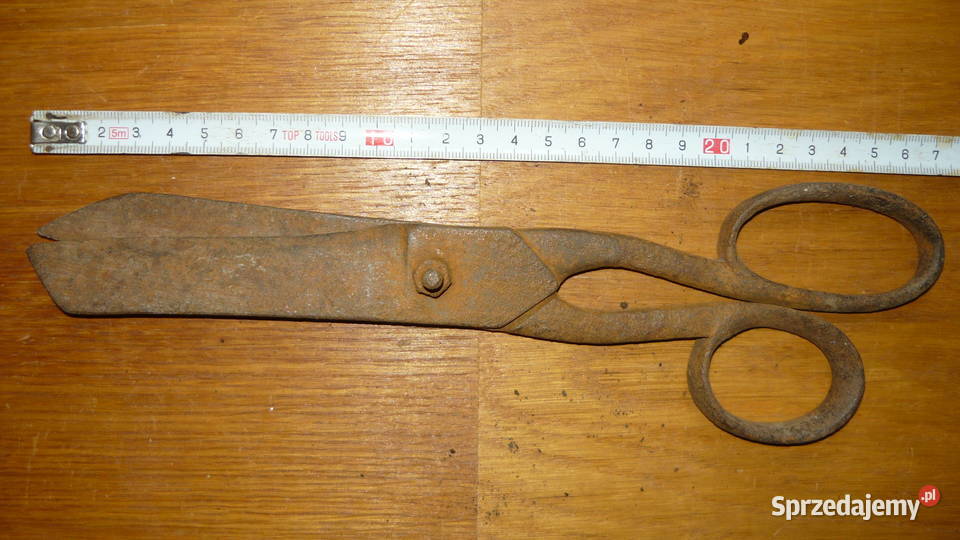 Nożyczki stare nożyce krawieckie przedwojenne
