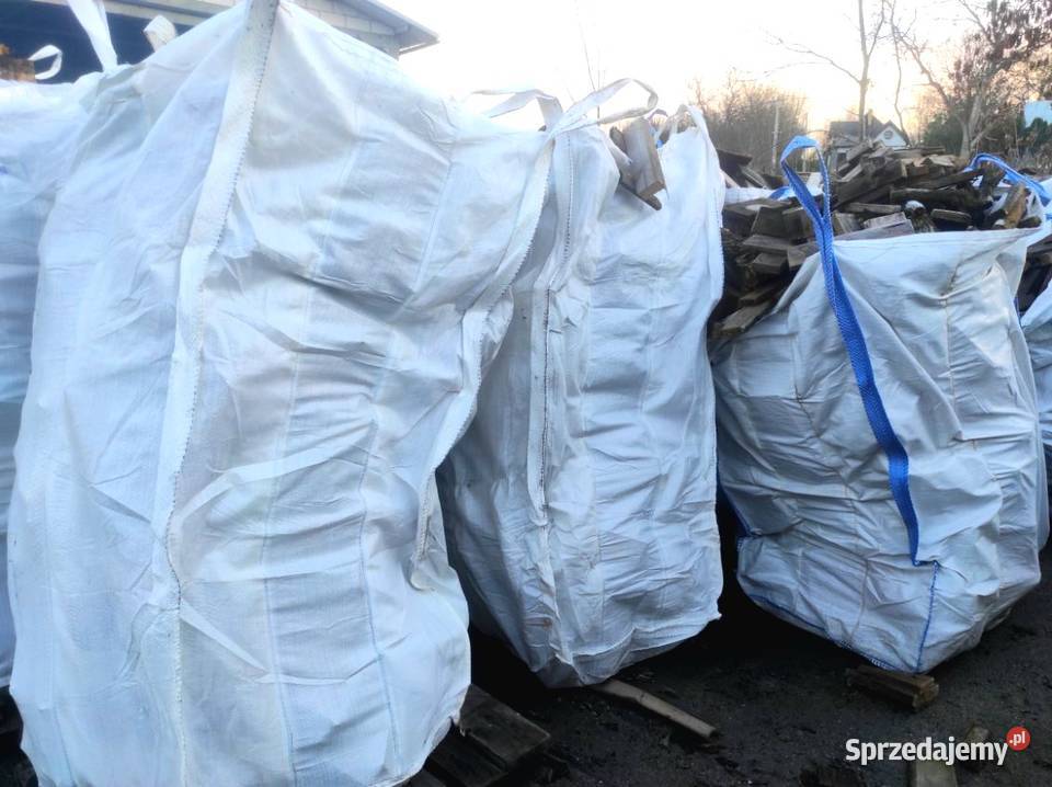 Drewno rozpałkowe big bag 1990 Opał Skalbmierz