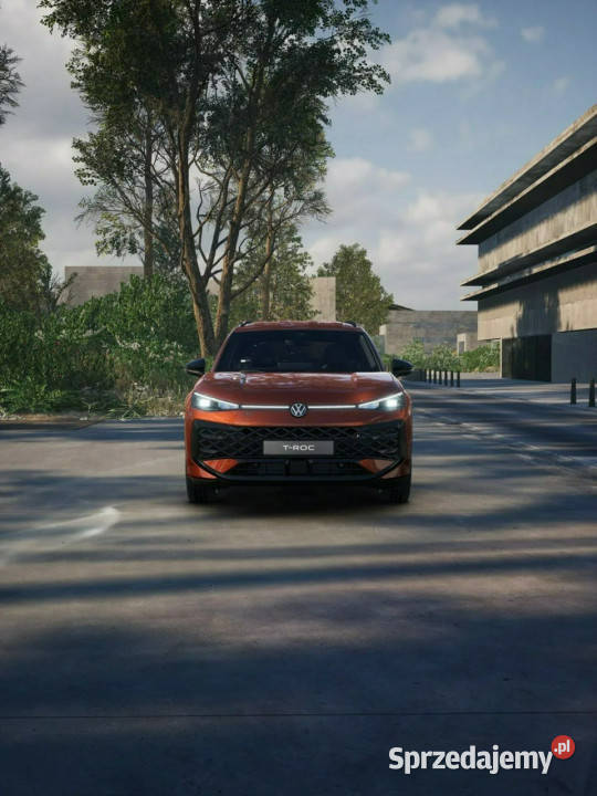 Volkswagen TRoc Wersja RLine 15 eTSI 150 DSG światła przeciwmgielne