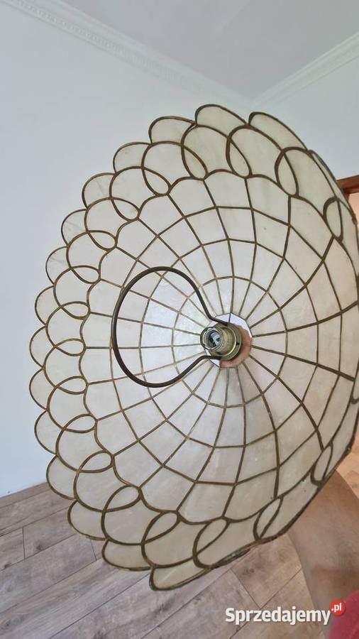 Lampa żyrandol witraż Ala alabaster Lampy wiszące Gorzów Wielkopolski