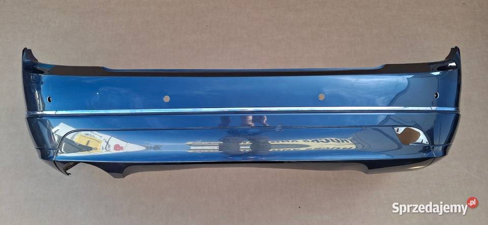 MERCEDES CKLASA W204 ZDERZAK TYŁ TYLNY PDC CHROM