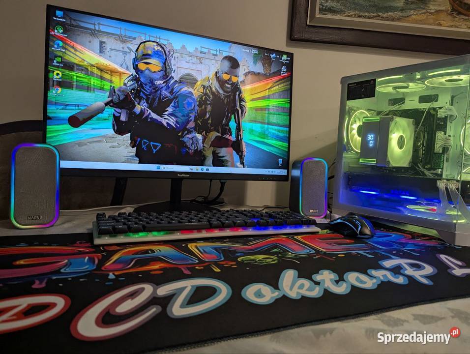 Zestaw do gier32 RAM14 rdzenia512 M2 NVMEmonitor Klasy Core i7 świętokrzyskie Kielce