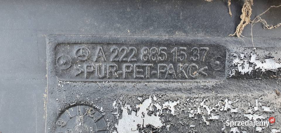 MERCEDES SKLASA W222 LISTWA PROGOWA PRAWA Bieleń