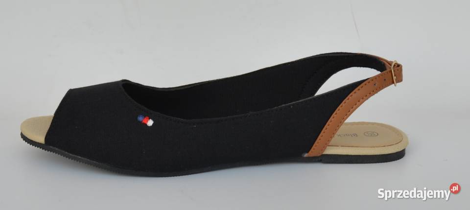 Czarne damskie czółenka rozmiar 36 Żyrardów