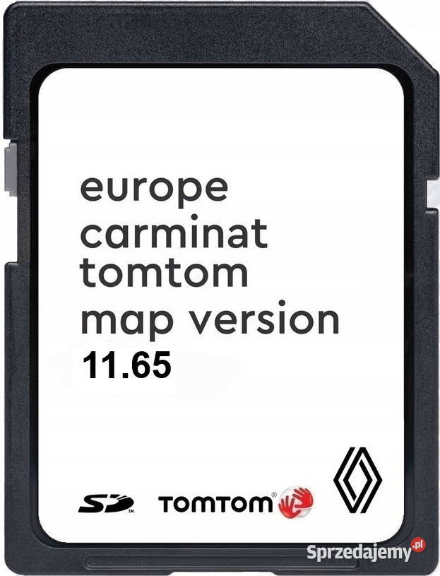 Renault Carminat TomTom 1165 Mapa 2026 Olkusz
