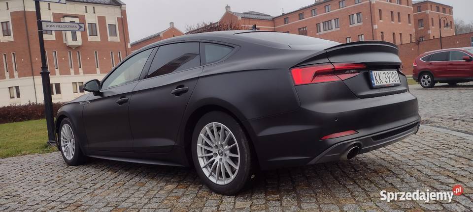 audi a5 sportback20 tsfi quattro 76 salon okazja A5 małopolskie Kraków