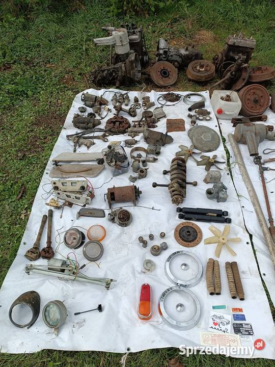 Pakiet części Syrena błotniki maska silniki