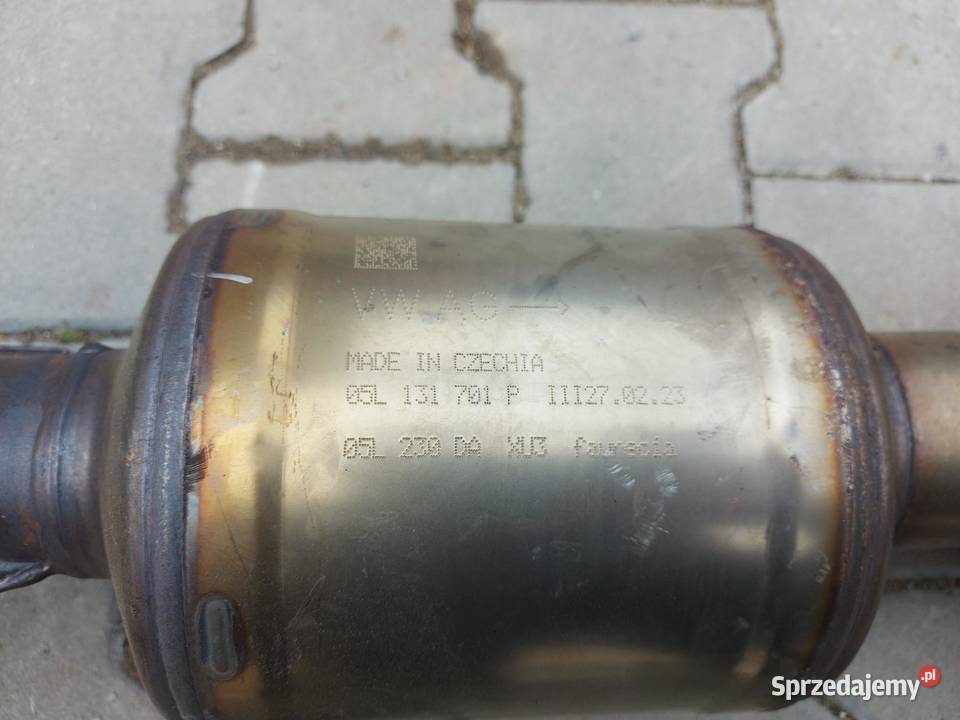 VW GOLF VIII 5H 20 TDI Rura wydechowa sprzedam