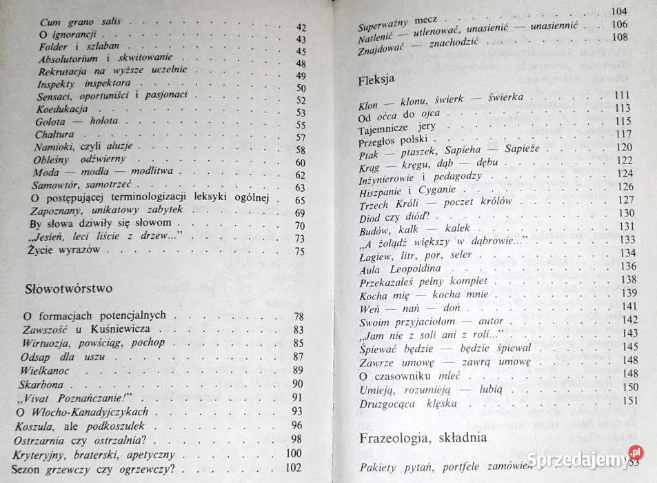 Odpowiednie dać rzeczy słowo Jan Miodek Pozostałe Chełm