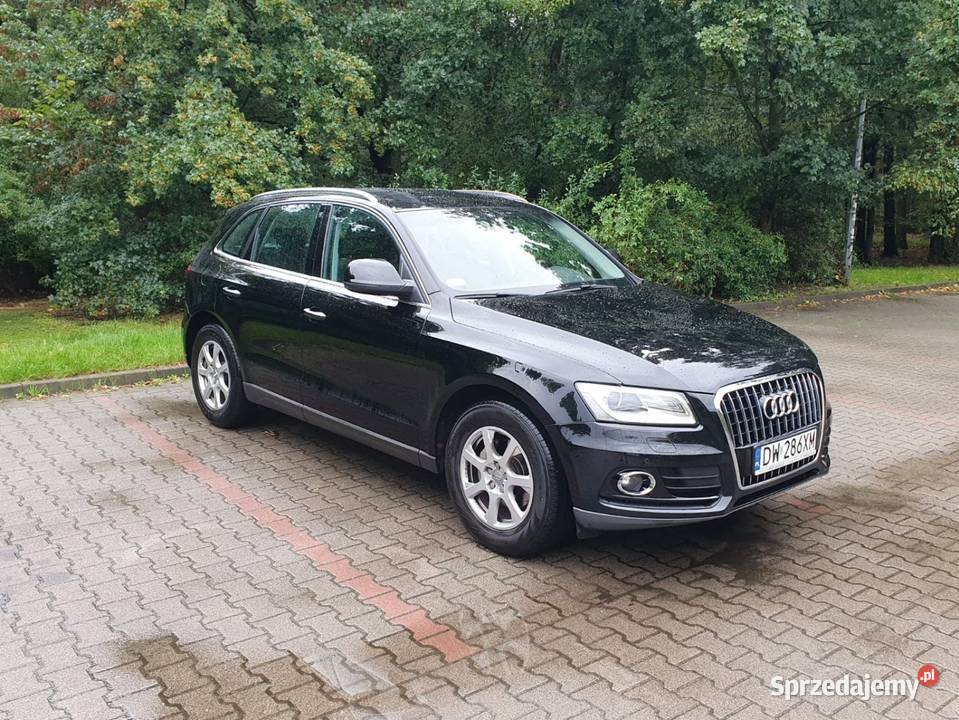 Audi Q5 2014r czarny Nysa