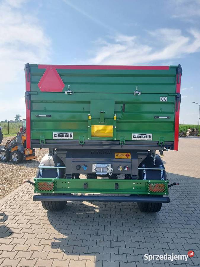 Przyczepa rolnicza 10 ton Caselli ŁM łódzkie Kutno