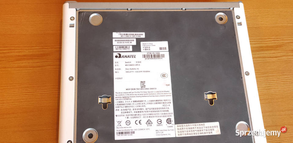 Switch zarządzalny Cisco Catalyst 3560CX12PCS Terespol