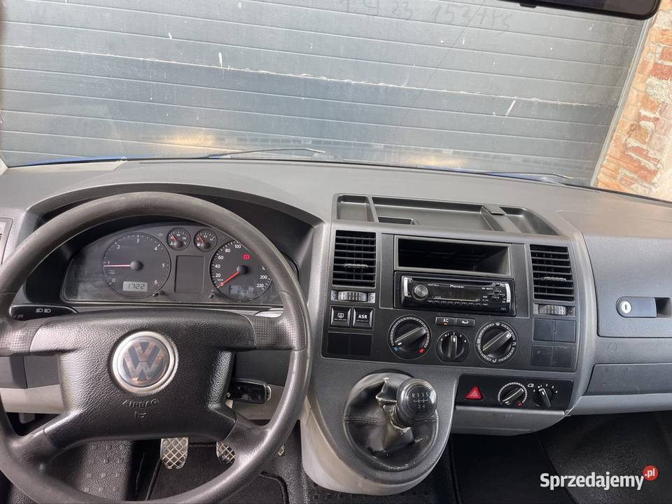 Volkswagen T5 19 tdi 9 Osób Klimatyzacja nieuszkodzony Nowogrodziec