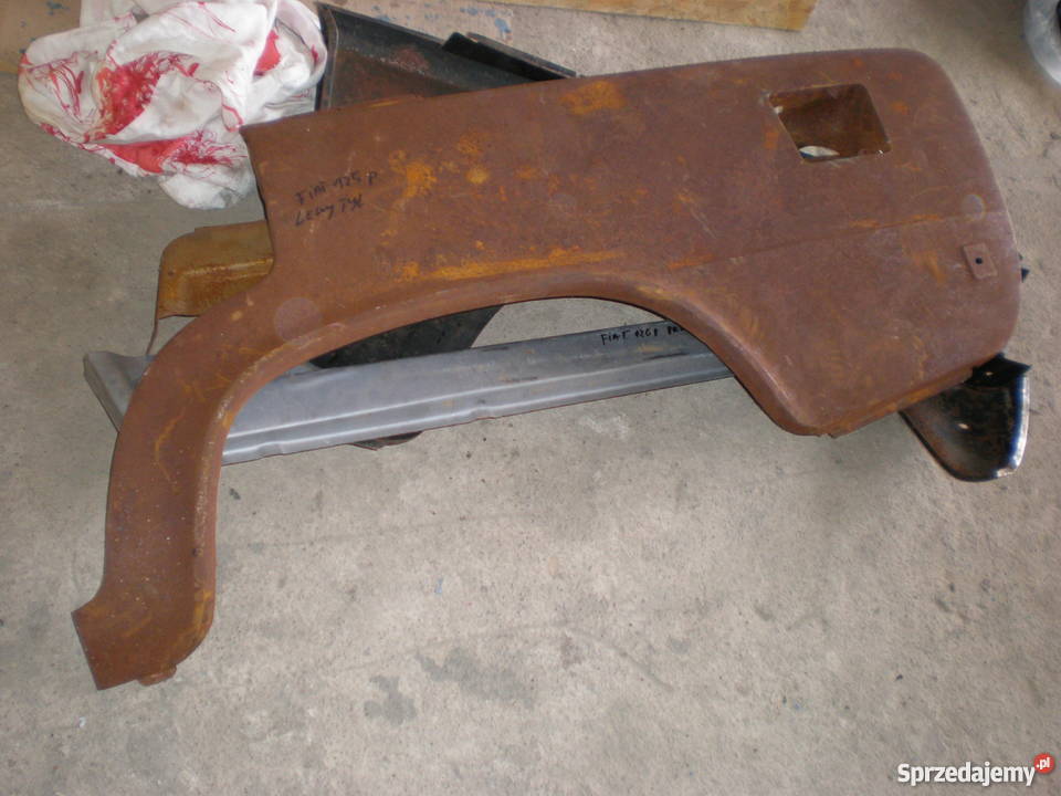 Fiat 125 pNowy błotnik lewy tył części blacharskie Lipiany