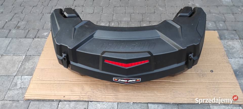 Kufer 86L kosz metalowy can am niemal nowe