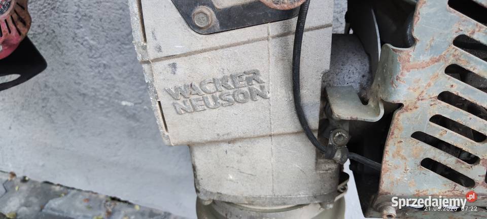 Skoczek zageszarka ubijak wacker neuson Samociążek
