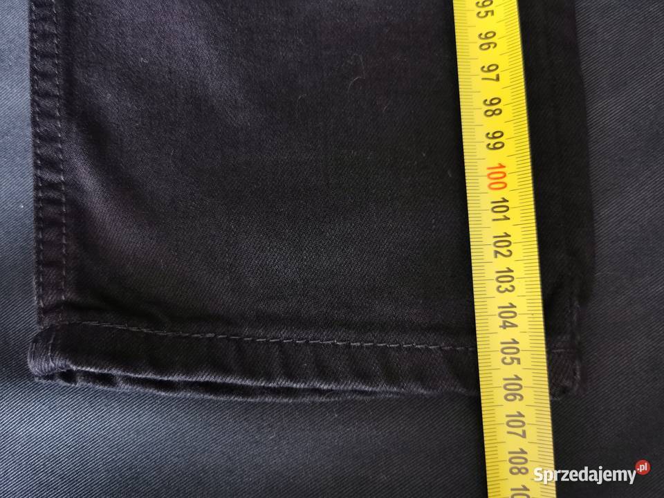 Levis 512 MĘSKIE CZARNE jeansy elastyczne W34 łódzkie Łódź sprzedam