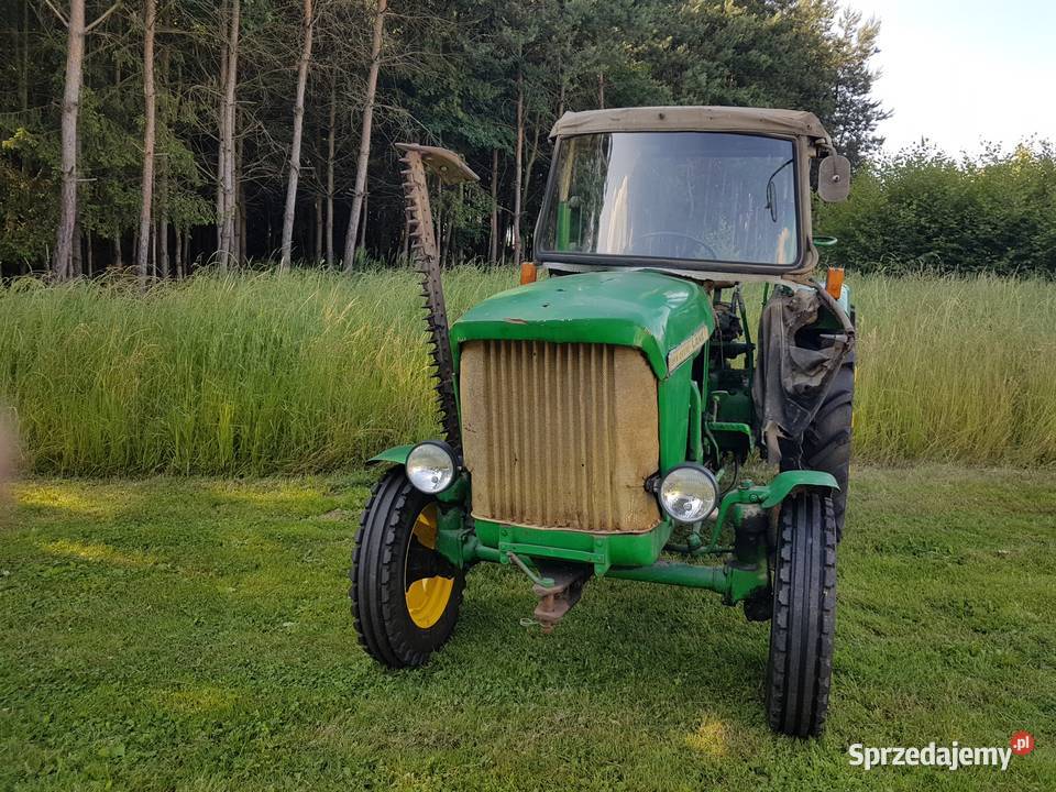 Ciągnik rolniczy JOHN DEERE LANZ 500 Amortyzacja przedniej osi Gorzyce
