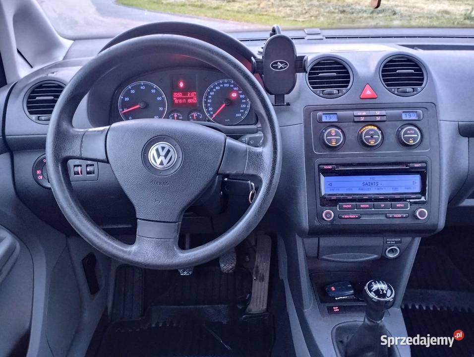 Volkswagen Caddy 16 benzyna MPi 102 2010 190 Caddy śląskie Rybnik