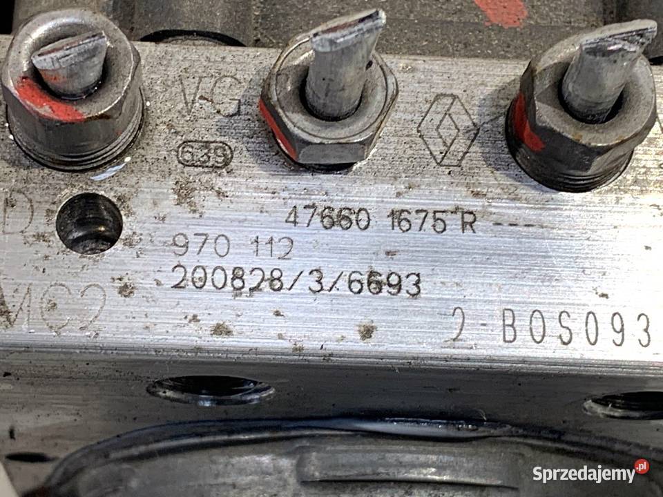 POMPA ABS RENAULT CLIO V 476601675R 10 101 osobowe sprzedam