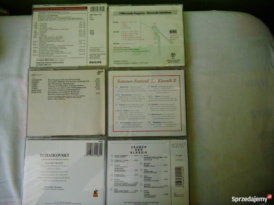 Muzyka klasycznapłyty CD Żory sprzedam
