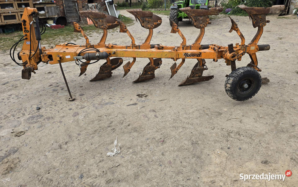 Pług obrotowy 4 skiby HUARD 465 NSH na Baliki