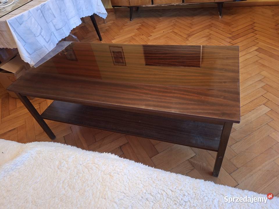 Ława kawowa stolik kawowy prl antyk vintage Leszno