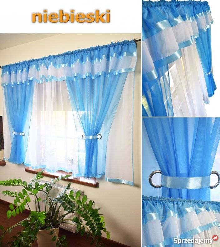 Firanki gotowe nowe Wystrój okien