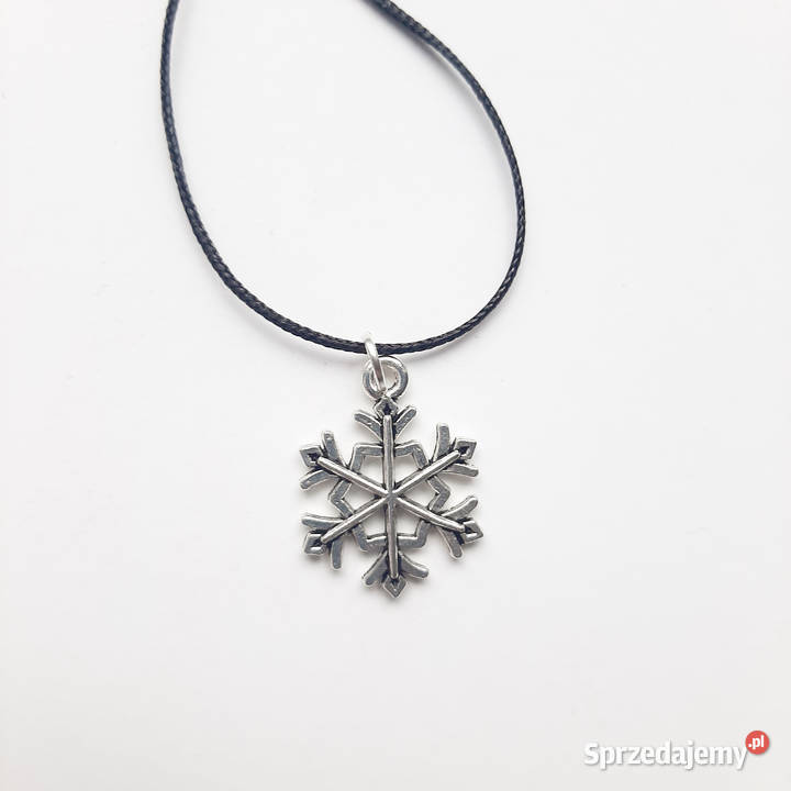 Wisiorek świąteczny zimowy śnieżynka średnica 17 mazowieckie Warszawa