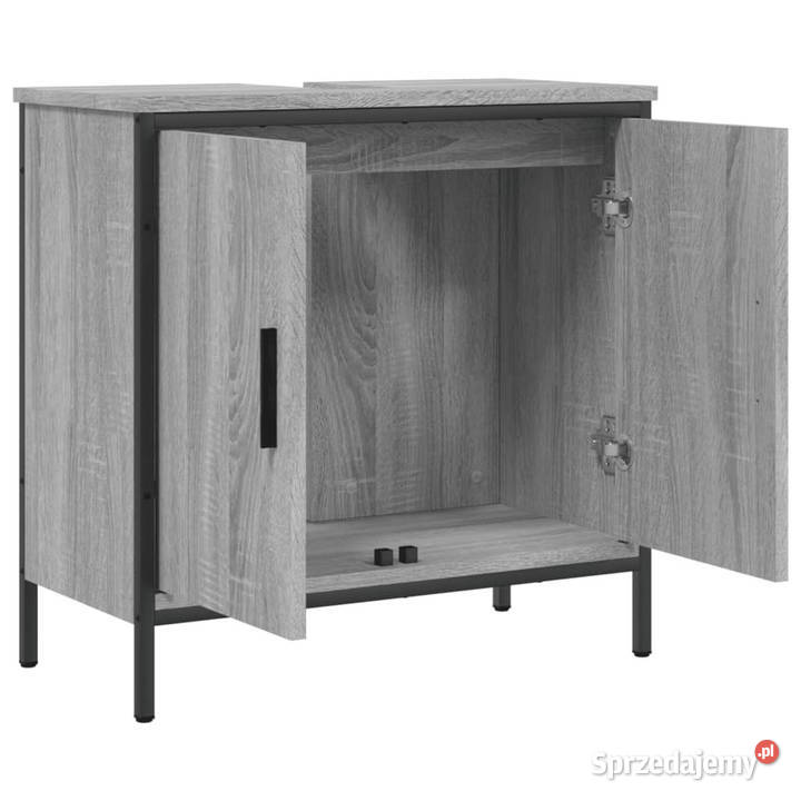 Szafka pod umywalkę szary dąb sonoma 60x30x60 Dom i Ogród mazowieckie Warszawa