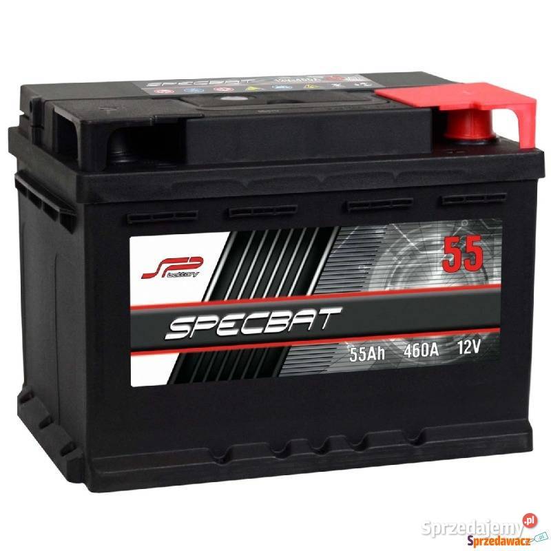 Akumulator SPECBAT 55Ah 460A EN PRAWY PLUS podkarpackie Sanok