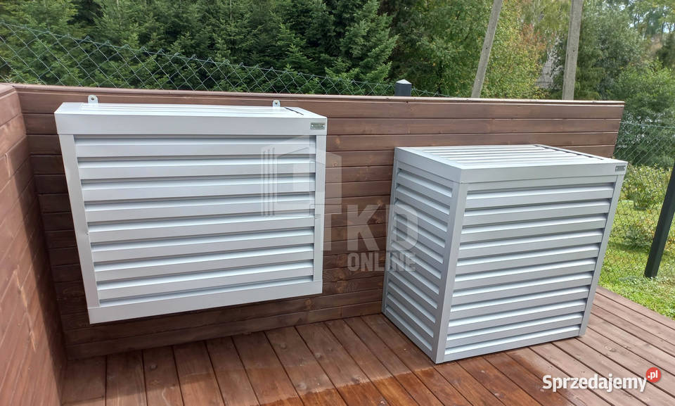 Osłona klimatyzatora pompy ciepła 70x40x130 Brzesko