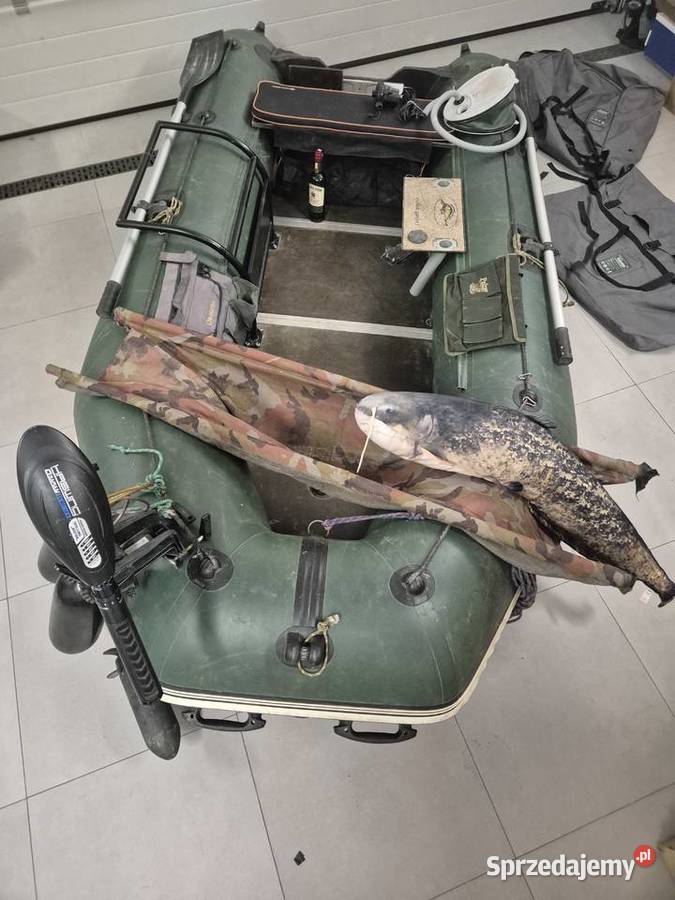 Ponton Kolibri 330D z kilem silnik elektryczny Mielec