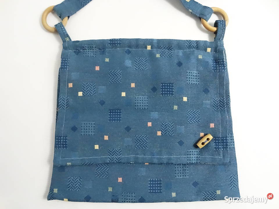 Unikalna Torebka Listonoszka Niebieska w Biłgoraj