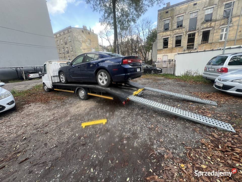 Auto laweta Fiat ducato 2000 55 metra najazd łódzkie Łódź