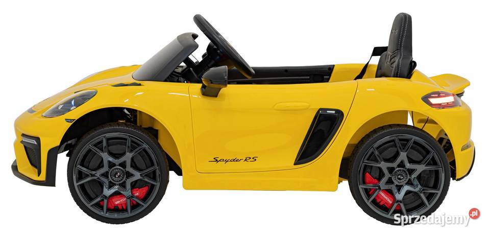 Porsche 718 Żółte Auto na Akumulator 12V7Ah świętokrzyskie Łopuszno sprzedam