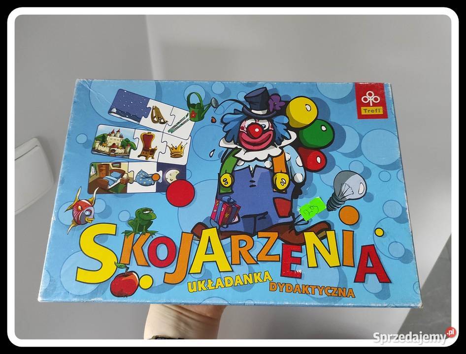 SKOJARZENIA układanka edukacyjna TREFL 3 lata+ Płock