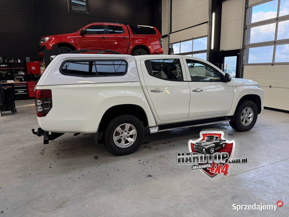 Zabudowa paki Hardtop WZMOCNIONA Szyby Przesuwne Pasłęk